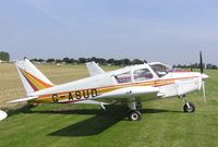 G-ASUD @ EGST - Andrewsfield-based PA-28 at Elmsett fly-in - by Simon Palmer