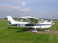 G-BGND @ EGSL - Cessna Skyhawk at Andrewsfield - by Simon Palmer