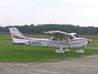G-RJCC @ EGSL - Cessna at Andrewsfield - by Simon Palmer