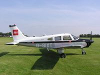 G-SIXT @ EGST - PA-28 visiting the Elmsett fly-in - by Simon Palmer