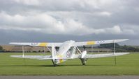 G-AIYR @ DUXFORD - just be for the rain came - by chris tricker