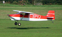 G-BPYJ @ EGCB - Wittman Tailwind photographed at Manchester Barton Open Day in Sept 2008 - by Terry Fletcher