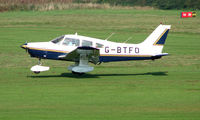 G-BTFO @ EGCB - Piper Pa-28-161 photographed at Manchester Barton Open Day in Sept 2008 - by Terry Fletcher