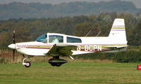 G-BCPN @ EGCB - Grumman AA-5 photographed at Manchester Barton Open Day in Sept 2008 - by Terry Fletcher