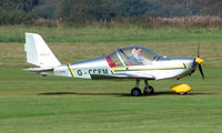 G-CCEM @ EGCB - EV-97 Eurostar photographed at Manchester Barton Open Day in Sept 2008 - by Terry Fletcher
