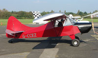 G-CCEZ @ EGCB - photographed at Manchester Barton Open Day in Sept 2008 - by Terry Fletcher