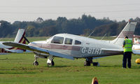 G-BTRT @ EGCB - Piper Pa-28R-200 photographed at Manchester Barton Open Day in Sept 2008 - by Terry Fletcher