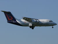 OO-DJK @ EBBR - British Aerospace Bae146-200/Avro RJ85 OO-DJK Brussel Airlines - by Alex Smit