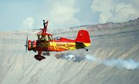 N7699 @ KGJT - At Grand Junction Airshow. A woman on wings :) - by Victor Agababov
