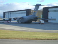 97-0046 @ CYYR - USAF C-17 landed Goose Airport NL - by Frank Bailey