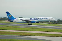 G-FCLJ @ EGCC - Thomas Cook - Taking Off - by David Burrell