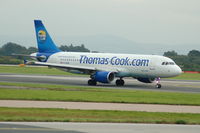 G-SUEW @ EGCC - Thomas Cook - Taxiing - by David Burrell