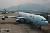 C-GDVZ @ VHHH - Air Canada