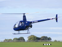 G-OSHL @ EGBK - SLOANE HELICOPTERS LTD - by chris hall