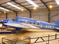 G-AHKX @ EGTH - The Shuttleworth Collection, Old Warden - by chris hall