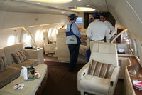 9H-AFK @ KORL - Interior of Comlux Aviation A319 at NBAA - by Florida Metal