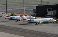 OE-LCJ @ VIE - Austrian arrows Canadair Regional Jet CRJ200LR