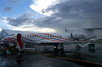 HB-JSZ @ ORL - Falcon 7X at NBAA
