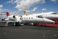 N60LJ @ ORL - Lear 60 at NBAA Bombardier Display