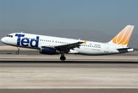 N401UA @ KLAS - / - by Nick Dean