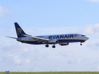 EI-DCD @ EGSS - Ryanair - by chris hall