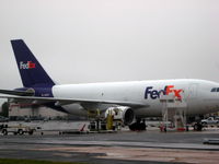 N811FD @ KCLT - A310 at FedEx Terminal - by Connor Shepard