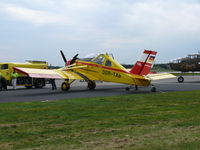 D-FOAB @ EDLV - PZL 106AR Kruk D-FOAB painted as DDR-TAB Interflug - by Alex Smit
