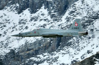 J-3063 @ AXALP - High speed run over the Axalp targets.