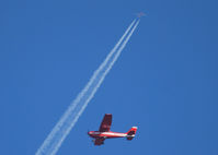 N2854U - Flying over West Littleton, Colorado - by Bluedharma