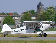 OO-LVP @ EBAW - Piper Pa18-135 Super Cub OO-LVP - by Alex Smit