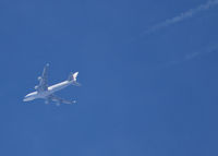 UNKNOWN @ KAPA - China Airlines Boeing 747-400 (CAL5223)  flying over APA. Nashville Intl (KBNA) to San Francisco Intl (KSFO) - by Bluedharma