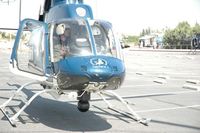N407CP - Shutting down for for display at Chaffey College - by Helicopterfriend