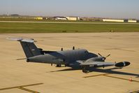 78-23141 @ CID - RC-12D on the Landmark Ramp in front of the control tower.  Early morning, as seen from my window. - by Glenn E. Chatfield