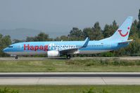 D-AHFZ @ LFSB - Hapagfly 737-800 - by Andy Graf-VAP
