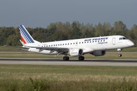 F-HBLC @ LFSB - Air France EMB190