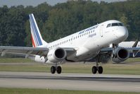 F-HBLC @ LFSB - Air France EMB190
