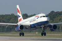 G-EUPG @ LFSB - British Airways A319