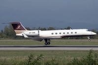 VP-CNR @ LFSB - Gulfstream 550