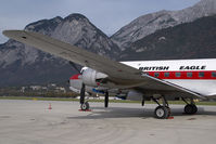 G-APSA @ LOWI - British Eagle DC6 - by Yakfreak - VAP