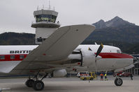 G-APSA @ LOWI - British Eagle DC6 - by Yakfreak - VAP