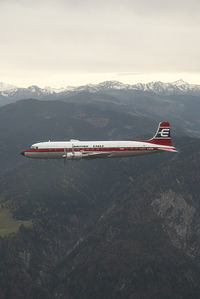 G-APSA @ AIR TO AIR - British Eagle DC6 - by Yakfreak - VAP