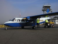 G-XAXA @ EGJA - Arrival at Alderney, Channel Islands - by Henk Geerlings