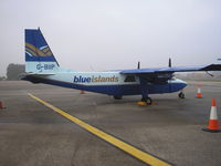 G-BIIP @ EGJJ - Blue Islands - Jersey Airport - by Henk Geerlings