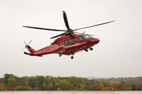 C-GLPI - Landing at the Mayo Clinic helipad in Rochester, MN - by K Allen