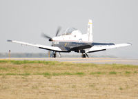 05-3772 @ KAPA - T-6II Texan takeoff on 17L. - by Bluedharma