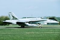 164244 @ EHLW - The US Navy participated in the FWIT exercise at Leeuwarden. The brought a couple of Hornets and Tomcats.