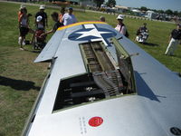 N151MC @ OSH - Three 50 caliber machine guns in each wing! - by FieryNature