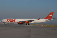 PT-MSN @ VIE - TAM Airbus 340-500 - by Yakfreak - VAP