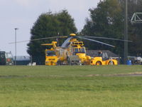 ZH543 @ EGUW - Sea King HAR.3A of 22 Squadron 'B' Flight - by chris hall