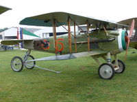 F-AZFP @ LFFQ - Spad S XIII C1 replica F-AZFP painted as French Air Force 5/S3836 - by Alex Smit
